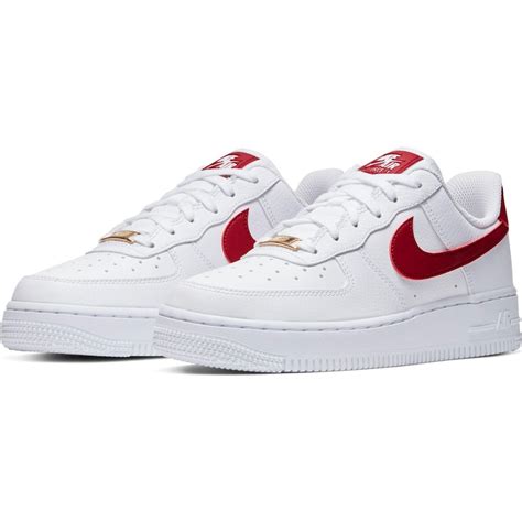 nike airforce wit met rood|nike air force 1 maat.